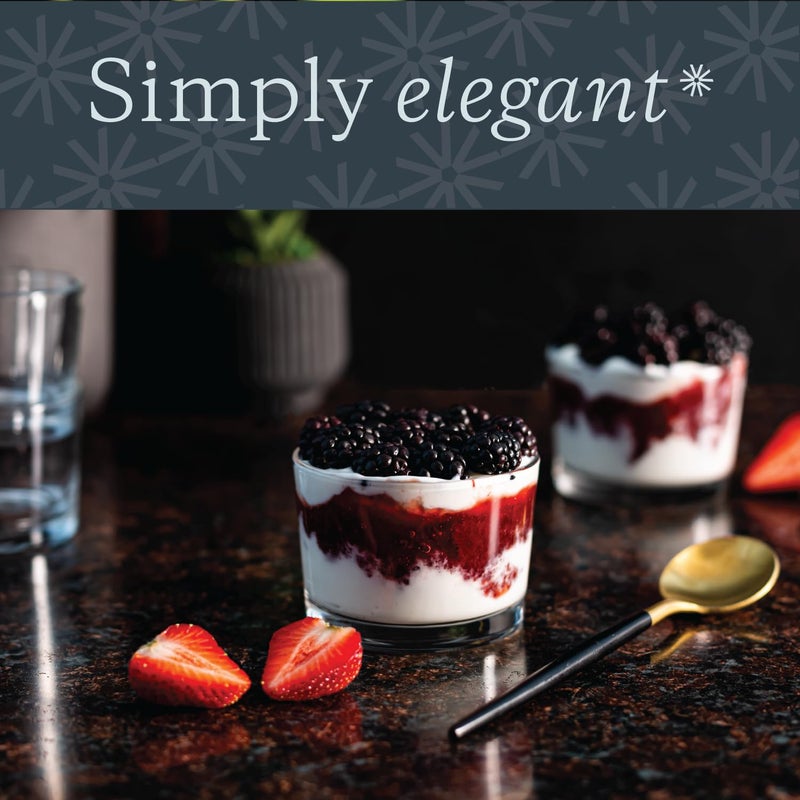 Vikko Small Glass Bowls, 7 Ounce Glass Dessert Cups, Set of 12 Dessert Bowls, Parfait Glasses, Stackable Bodega Glasses, Tasting Glasses, Custard Cups, Short Glasses - 3.2" x 2.2â€ - Image 3